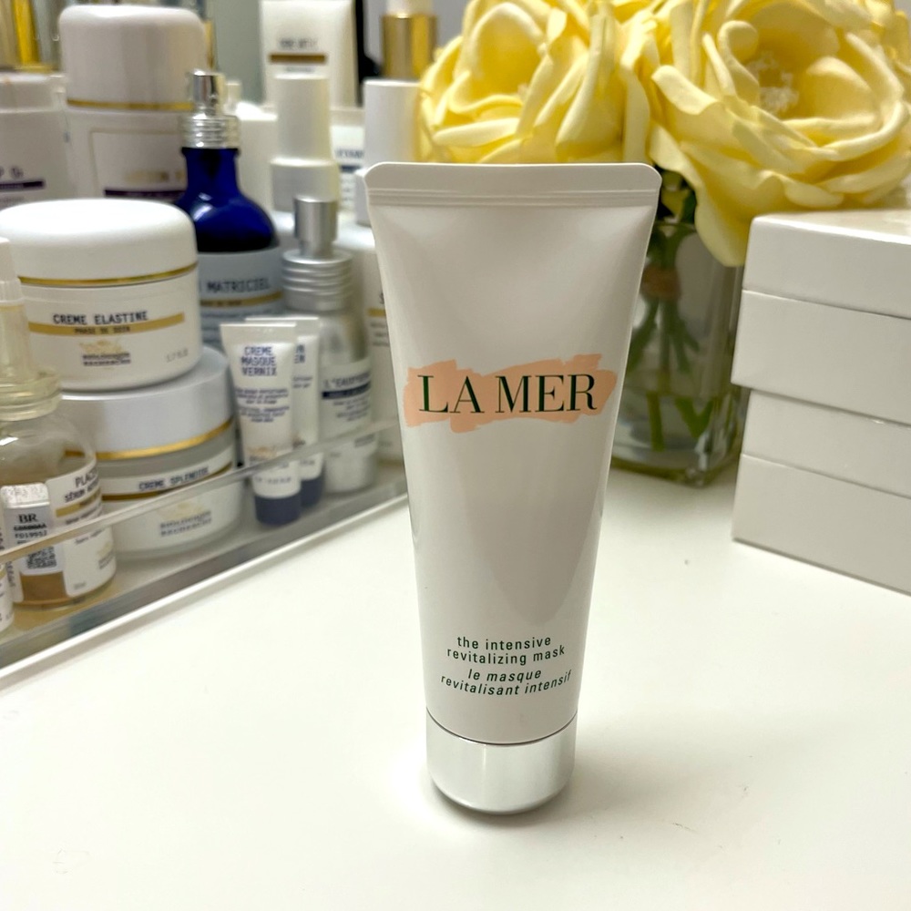!SOLD!La Mer The Intensive Revitalizing Mask 2.5 oz tube. Half full